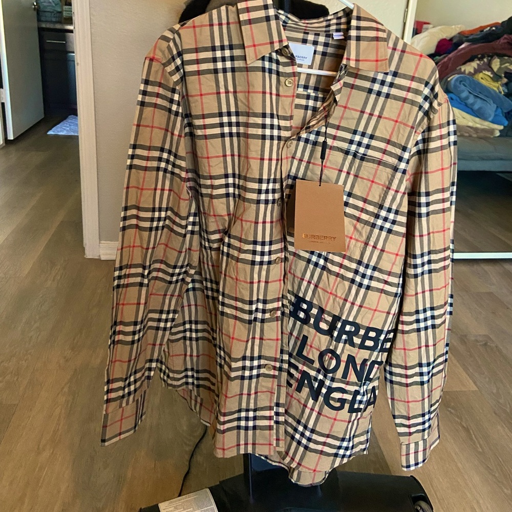 Burberry Large Mens Shirt